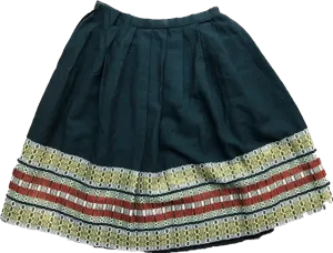 70s Madawaska Weavers Wool Skirt        W27