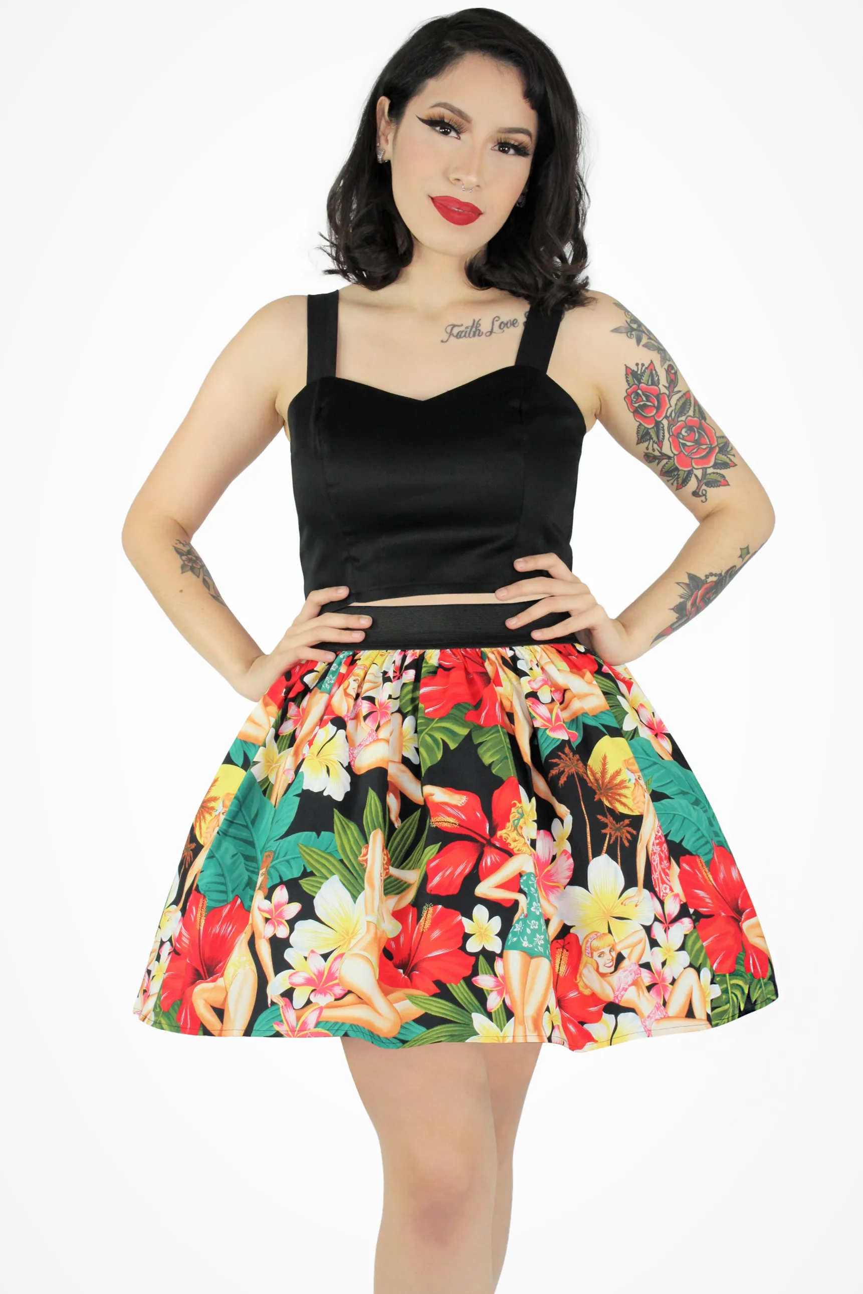 Aloha Elastic Skirt #AES