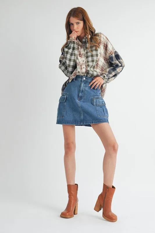 Austin Denim Skirt