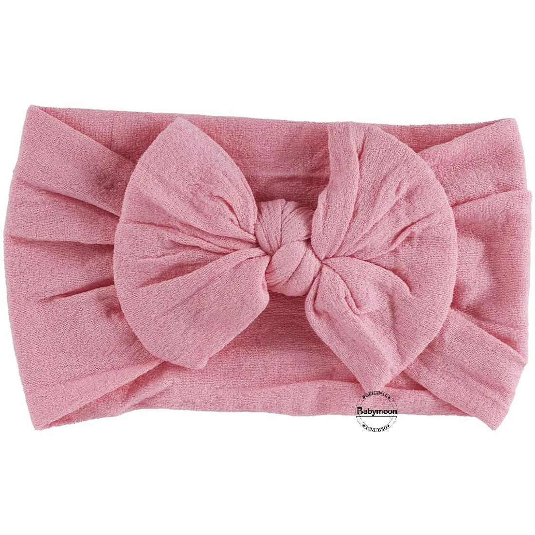 Babymoon Set of Fur Blanket (70x60cm), Wrap & Headband Photography Props - Pink