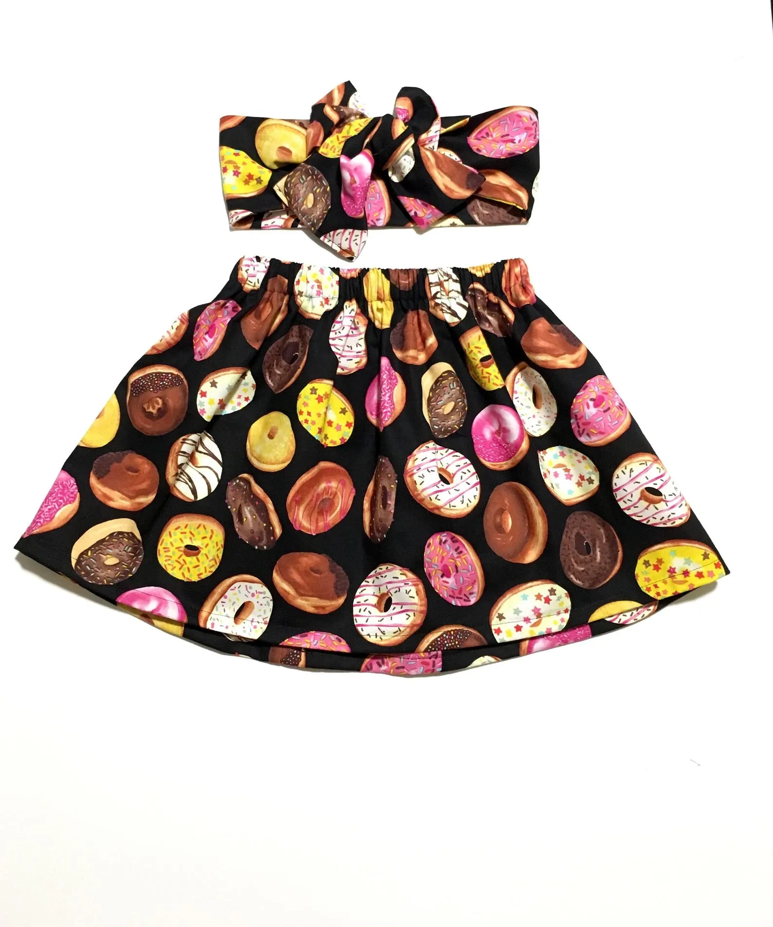 Black Donut Girl’s Skirt