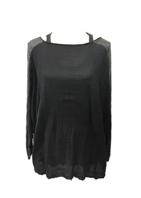 Boa Layer Seqin Top in Slate