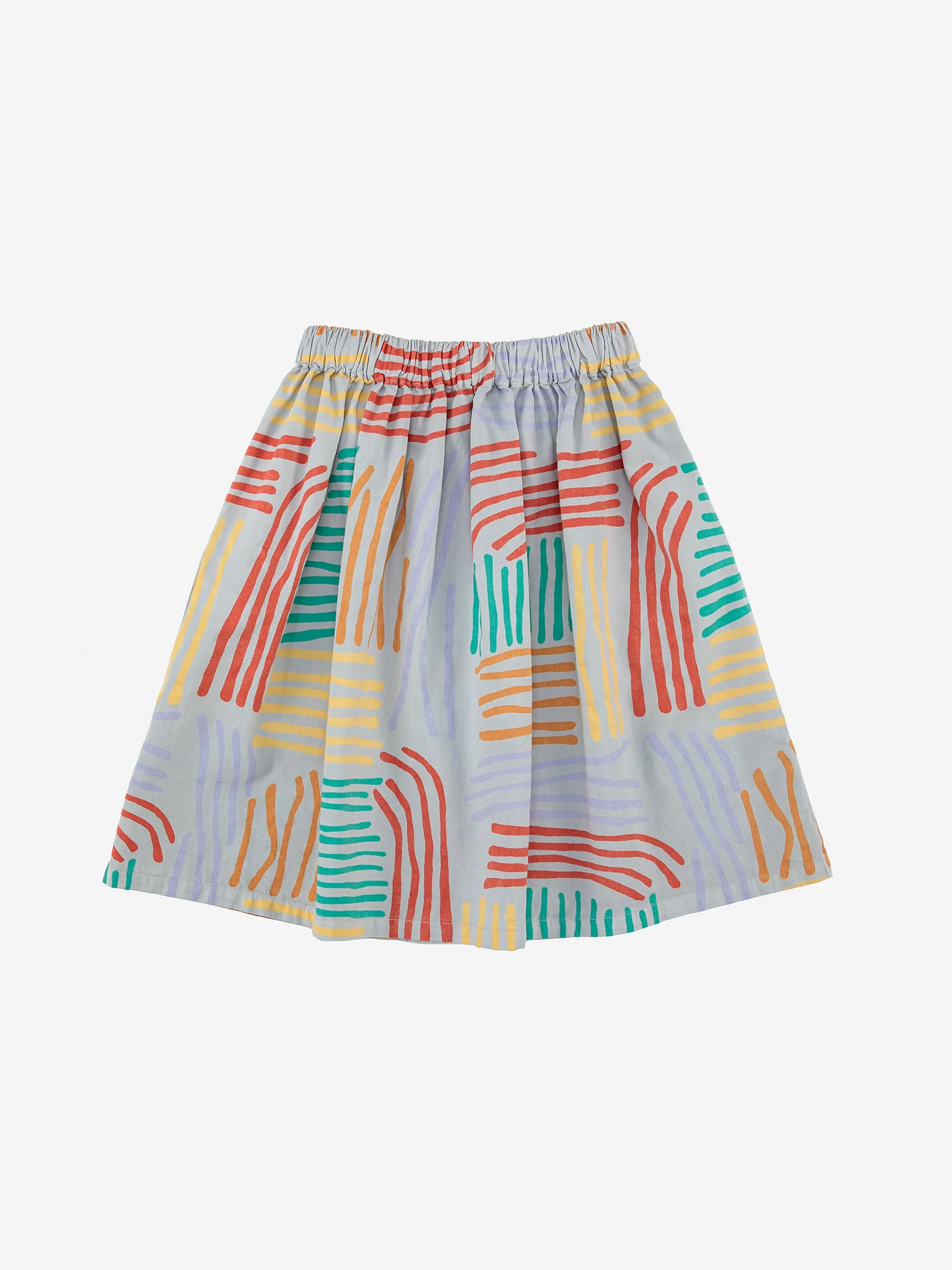 Bobo Choses Crazy Lines AOP Midi Skirt