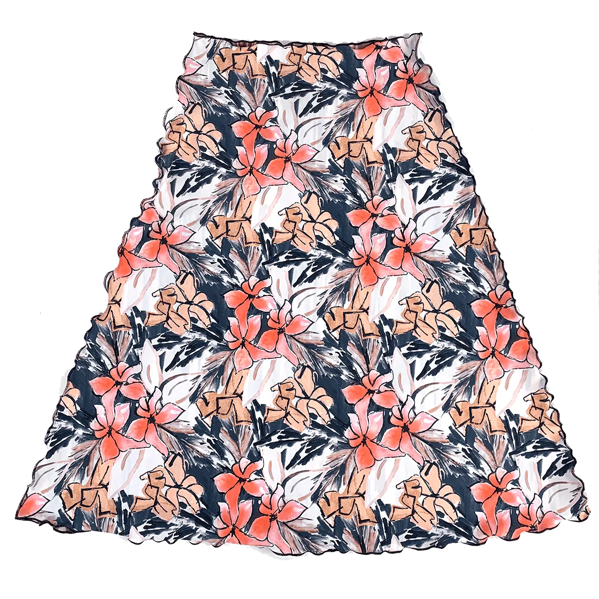 Bora Bora Reversible Long Bias Skirt