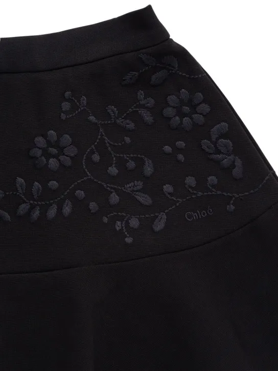 Chloé   Organic cotton blend skirt 