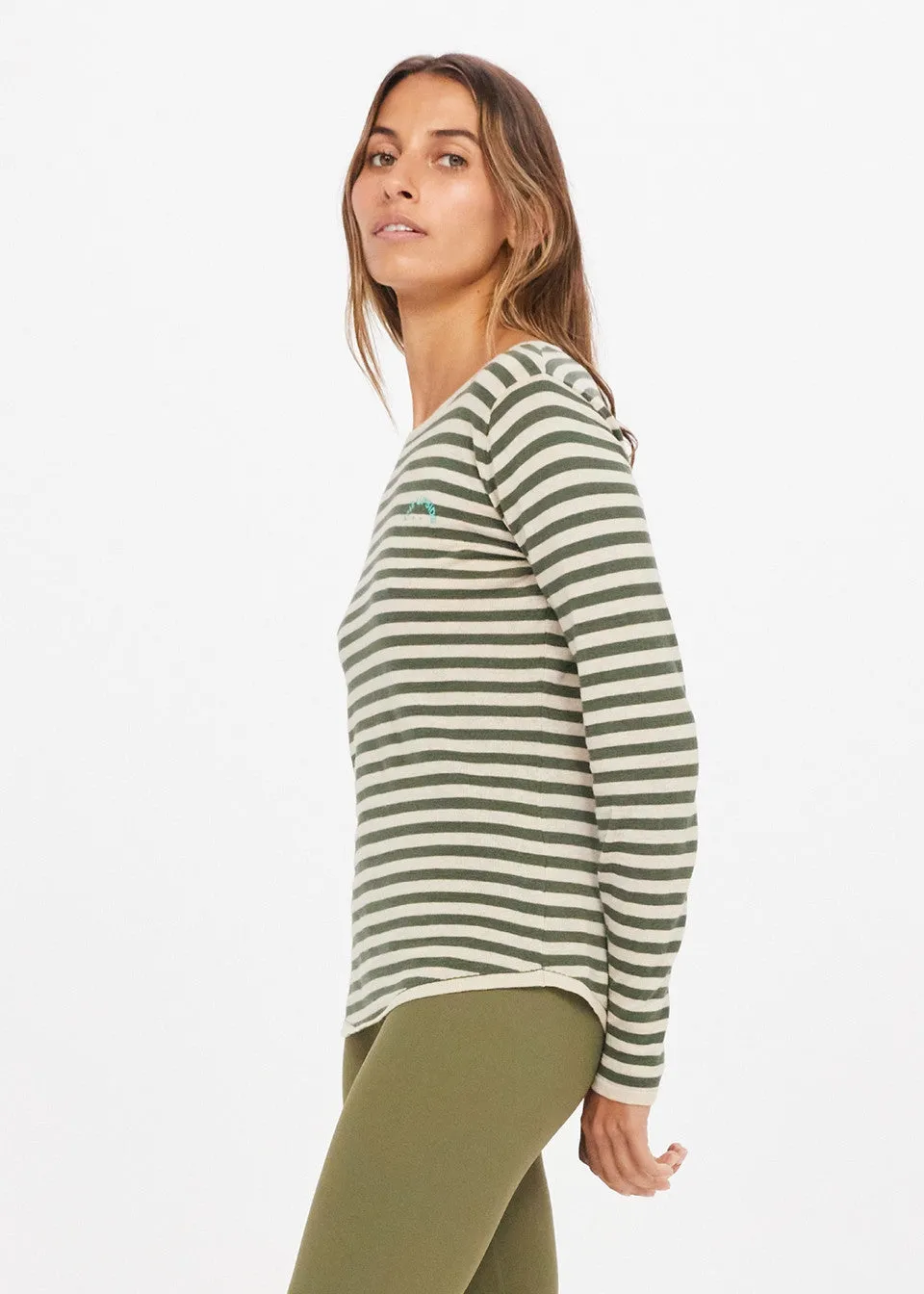 Chrissy Knit Top Pine