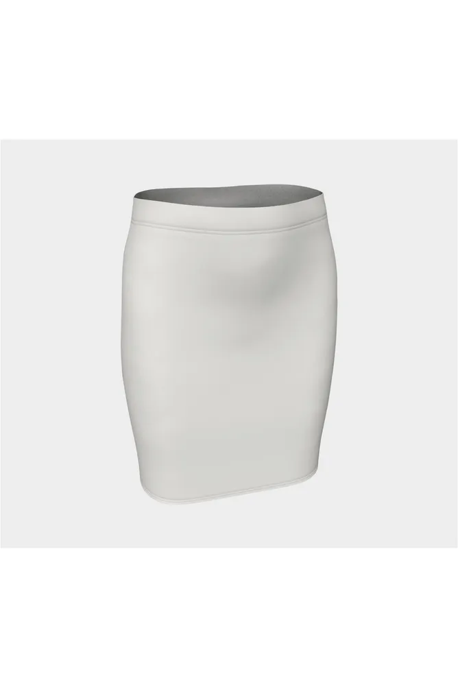 Creme Fitted Skirt