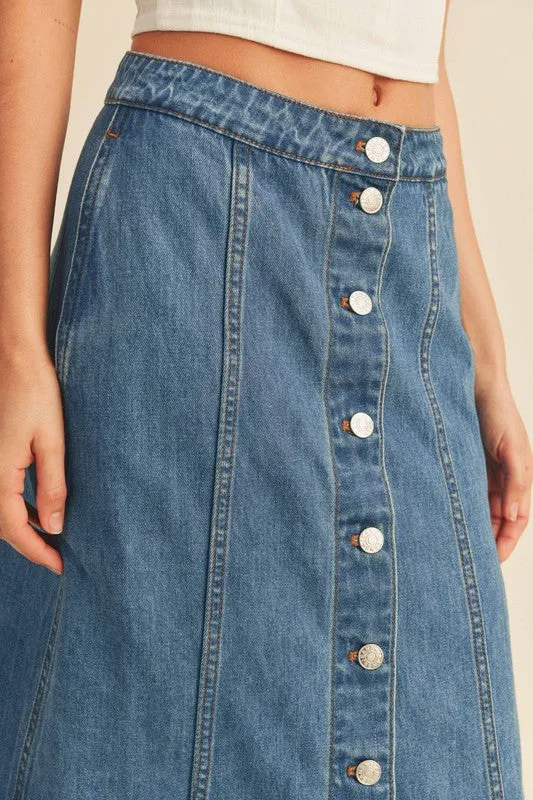 Dakota Denim Skirt