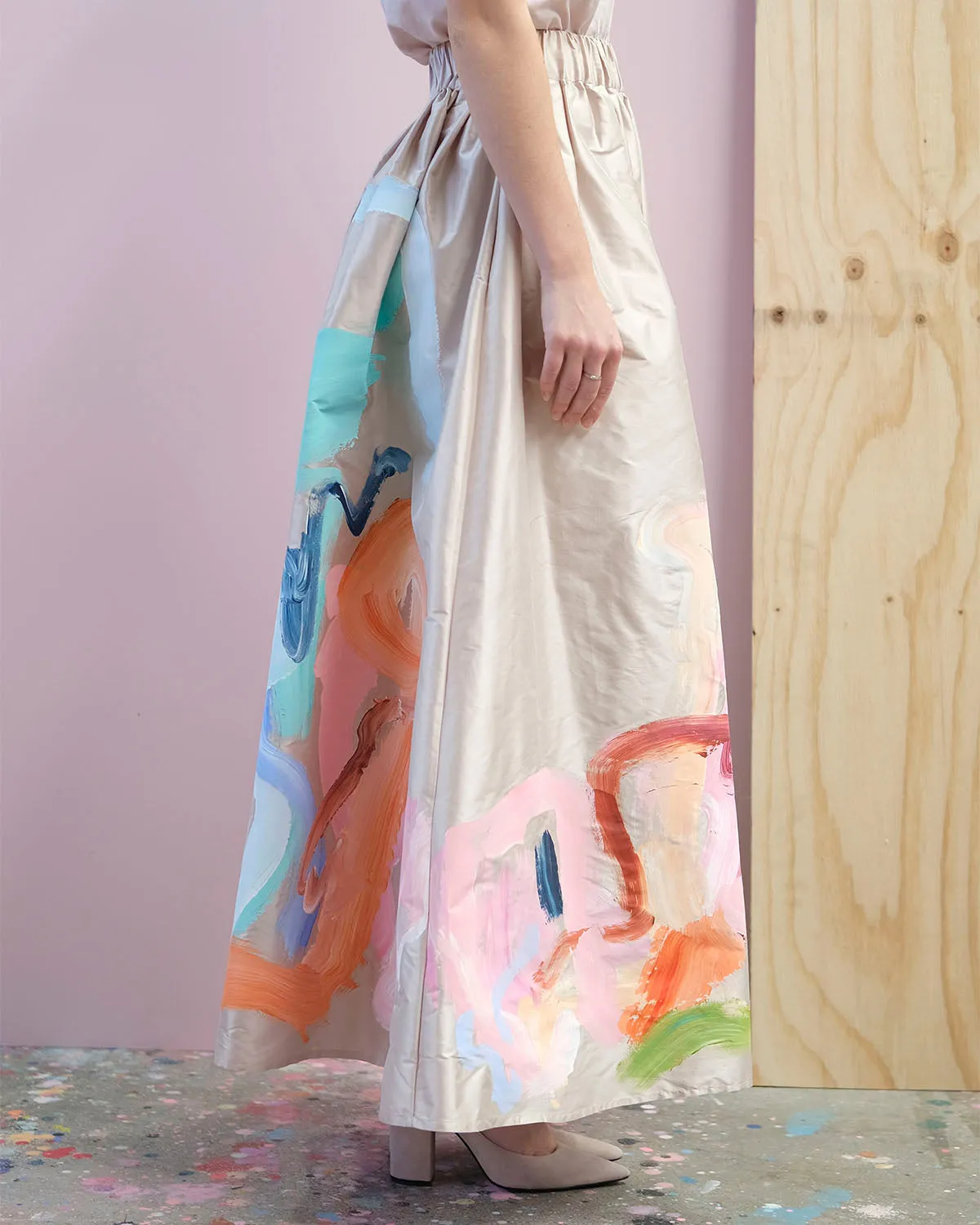 Day Dreamer | Silk Skirt Size 8