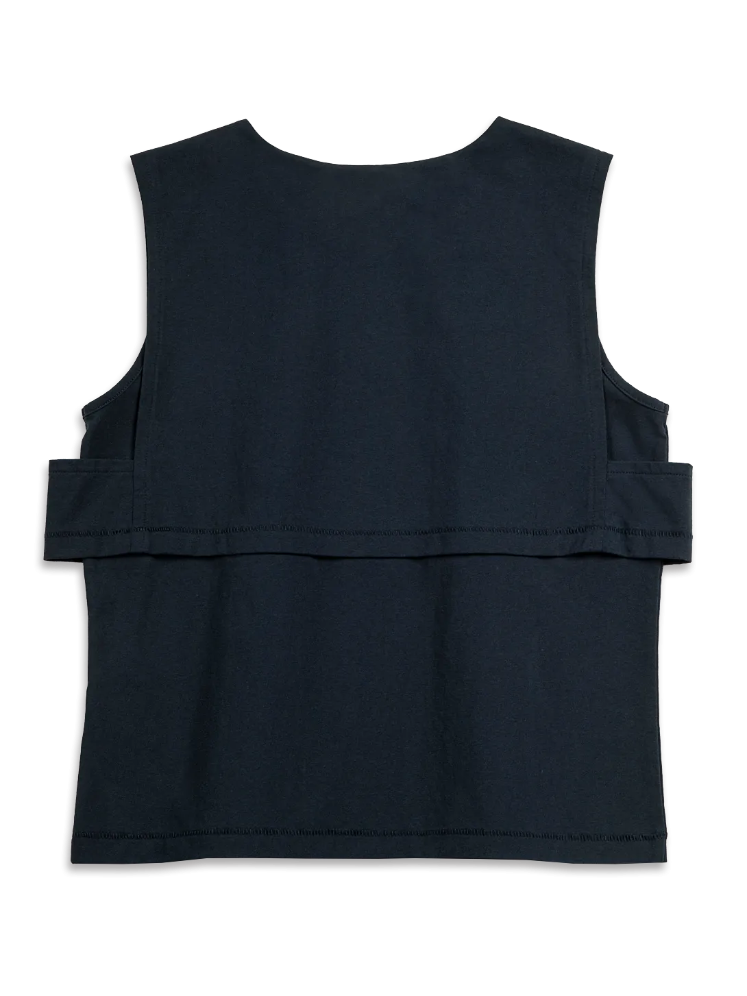 Double Layer Tank Navy Blazer