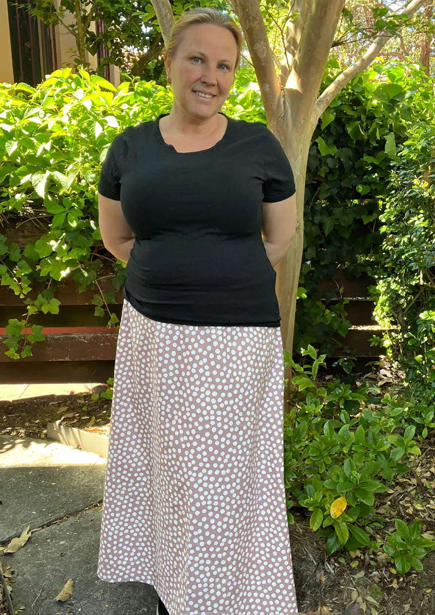 Easy Does It Pull-On A-line Skirt Sewing Pattern