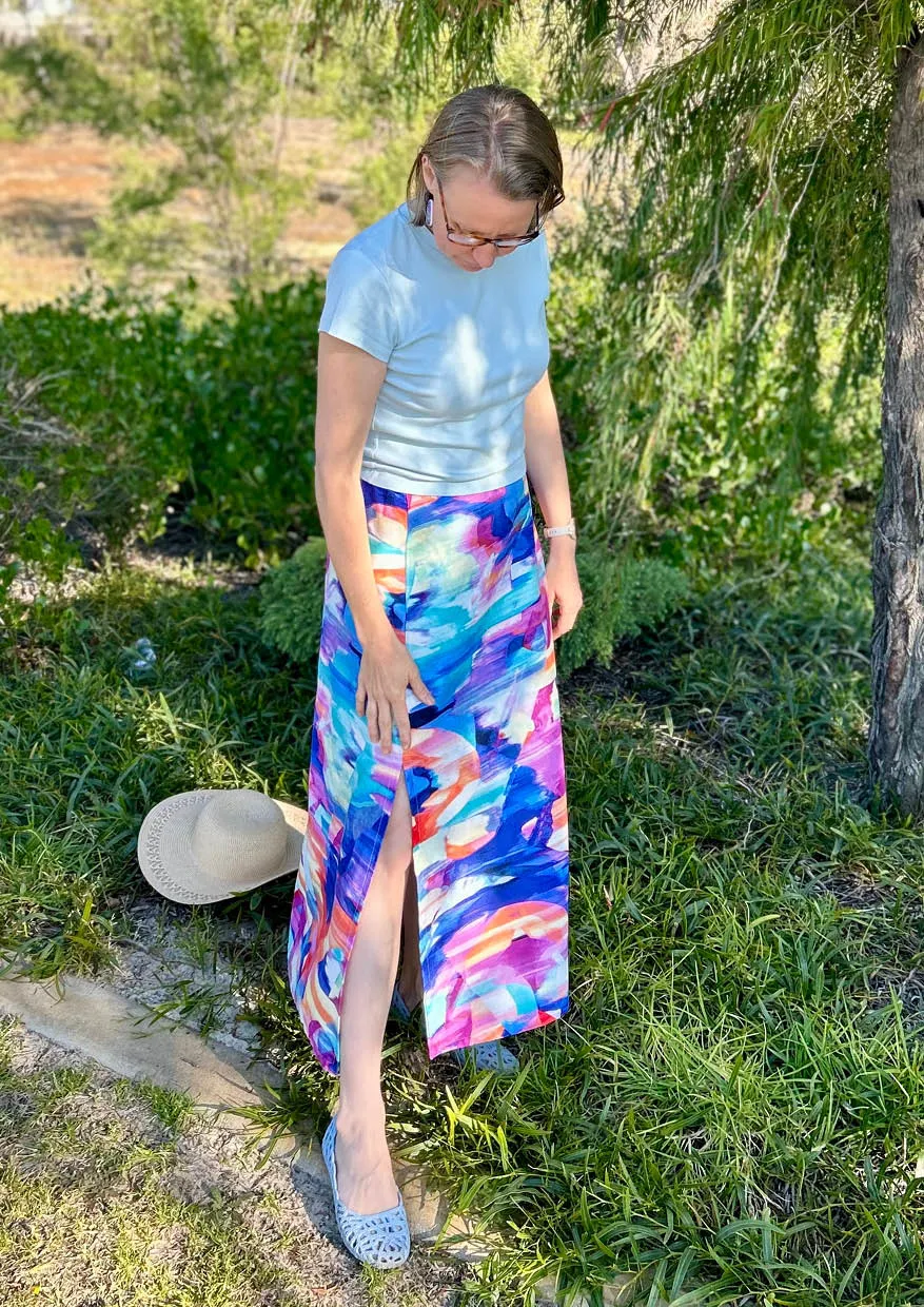 Easy Does It Pull-On A-line Skirt Sewing Pattern