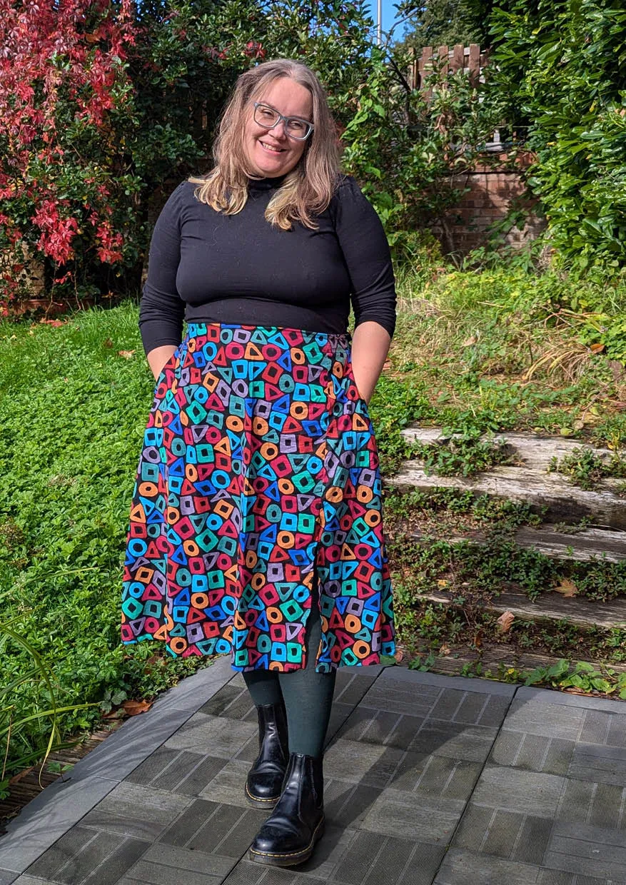 Easy Does It Pull-On A-line Skirt Sewing Pattern