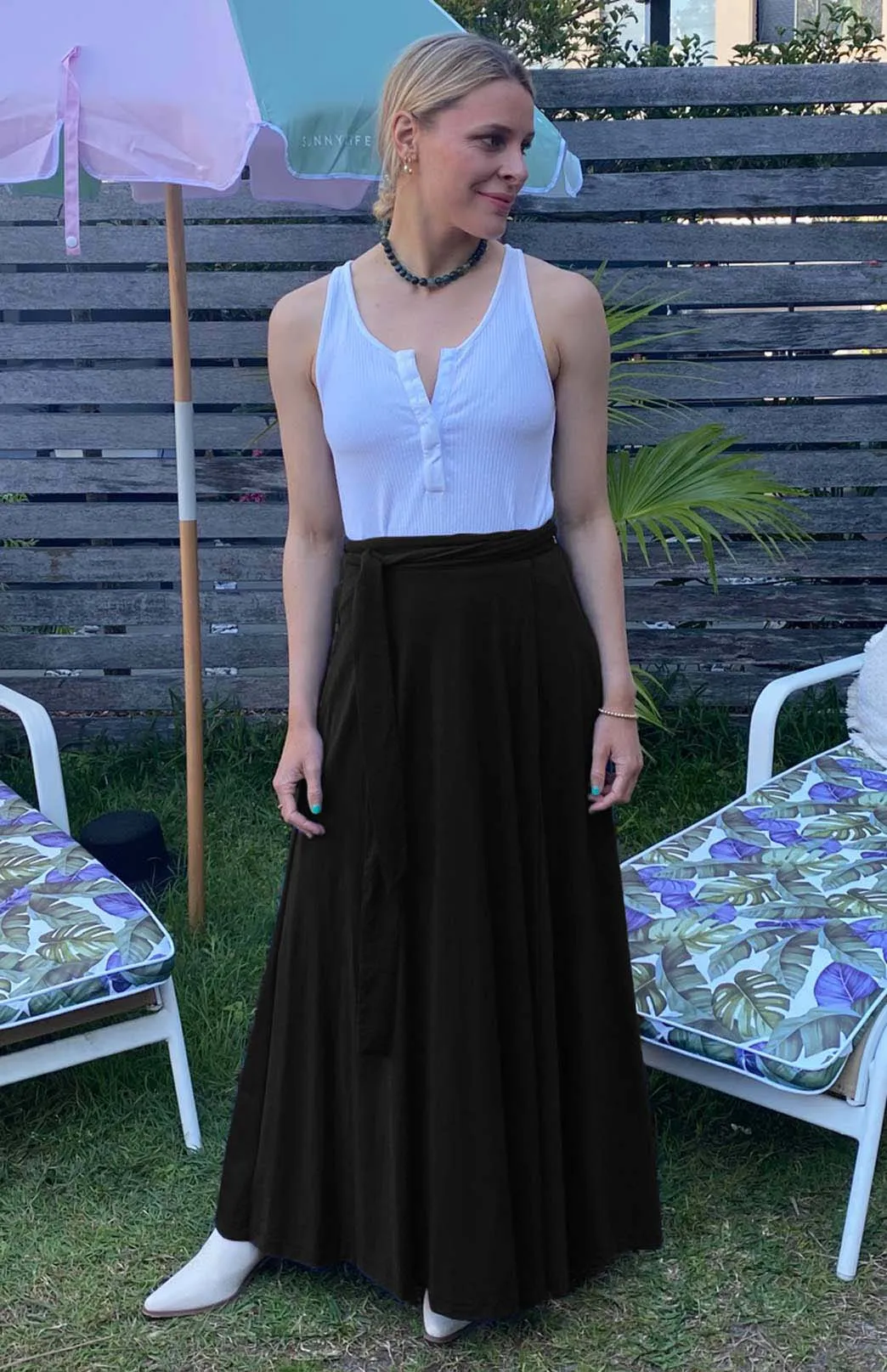 Elise Wrap Skirt