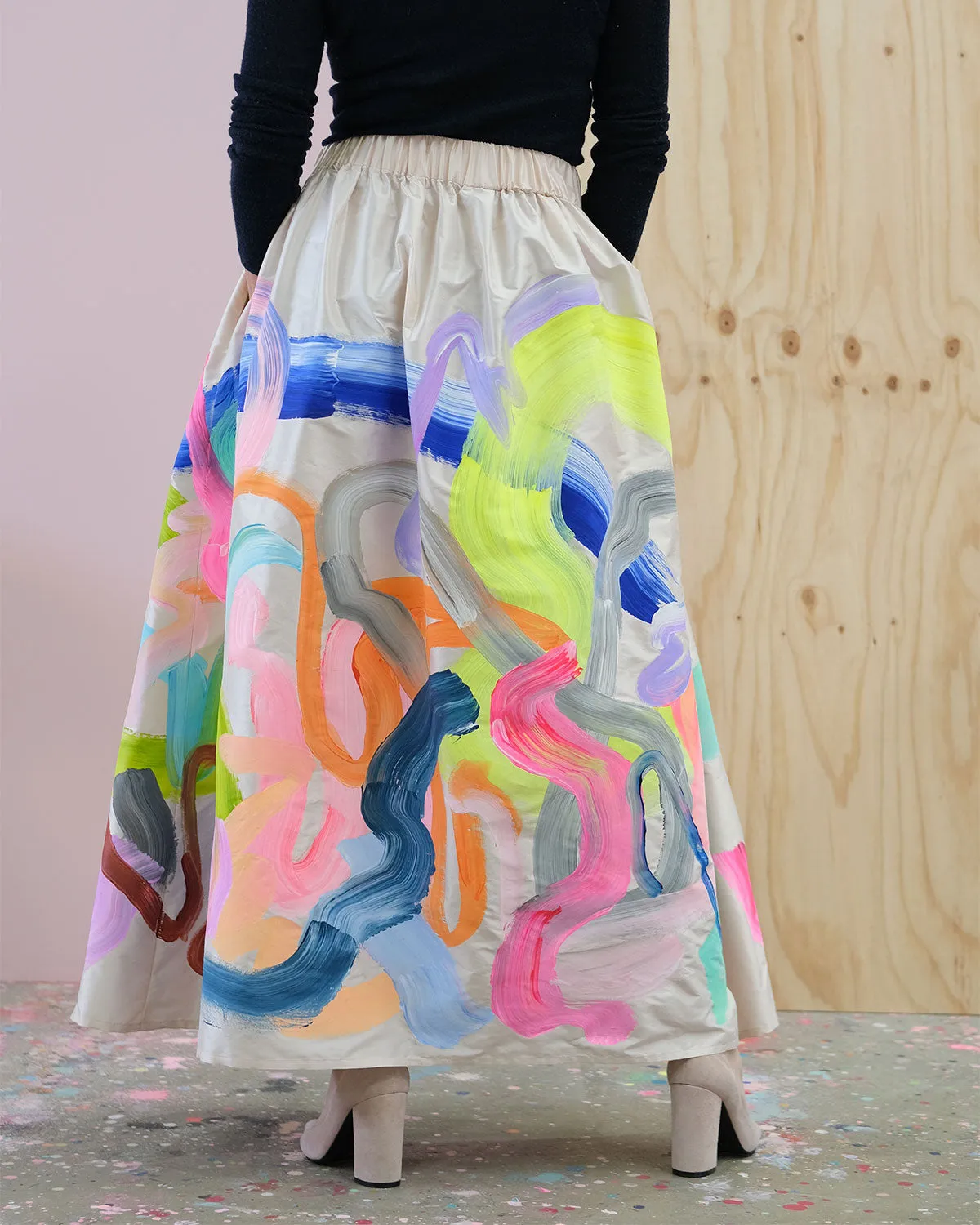 Fanciful | Silk Skirt Size 10