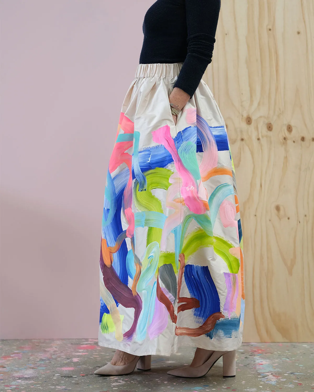 Fanciful | Silk Skirt Size 10