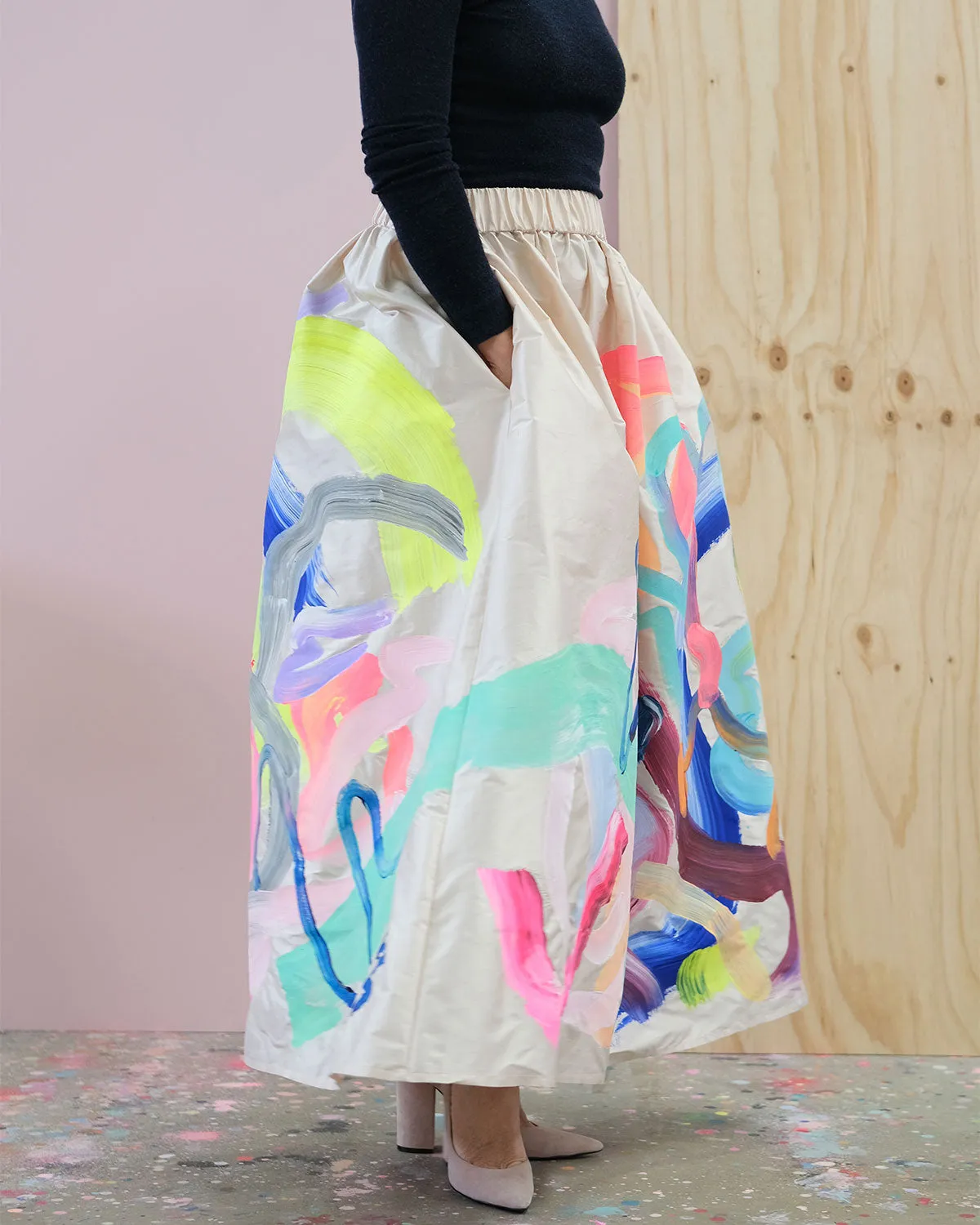 Fanciful | Silk Skirt Size 10