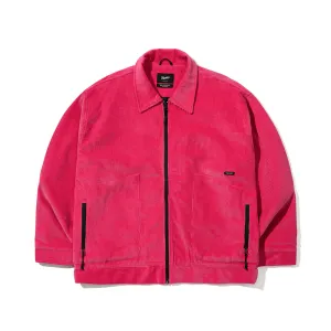 FC COLLAR NECK JACKET CORDUROY PINK