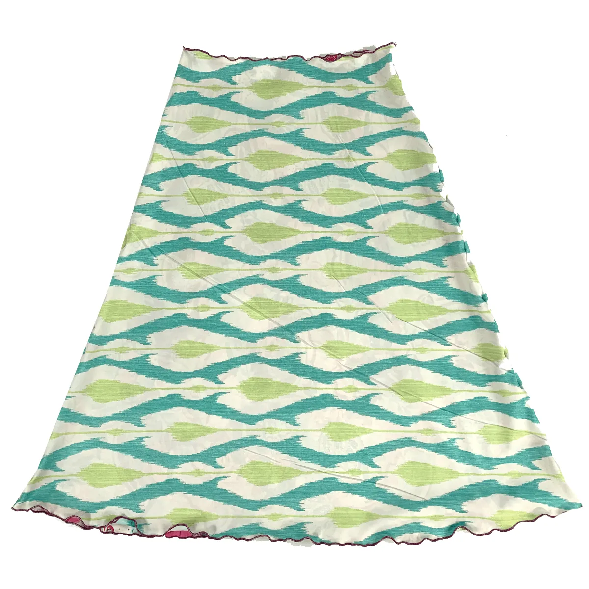 Fishtown Floral Reversible Long Bias Skirt