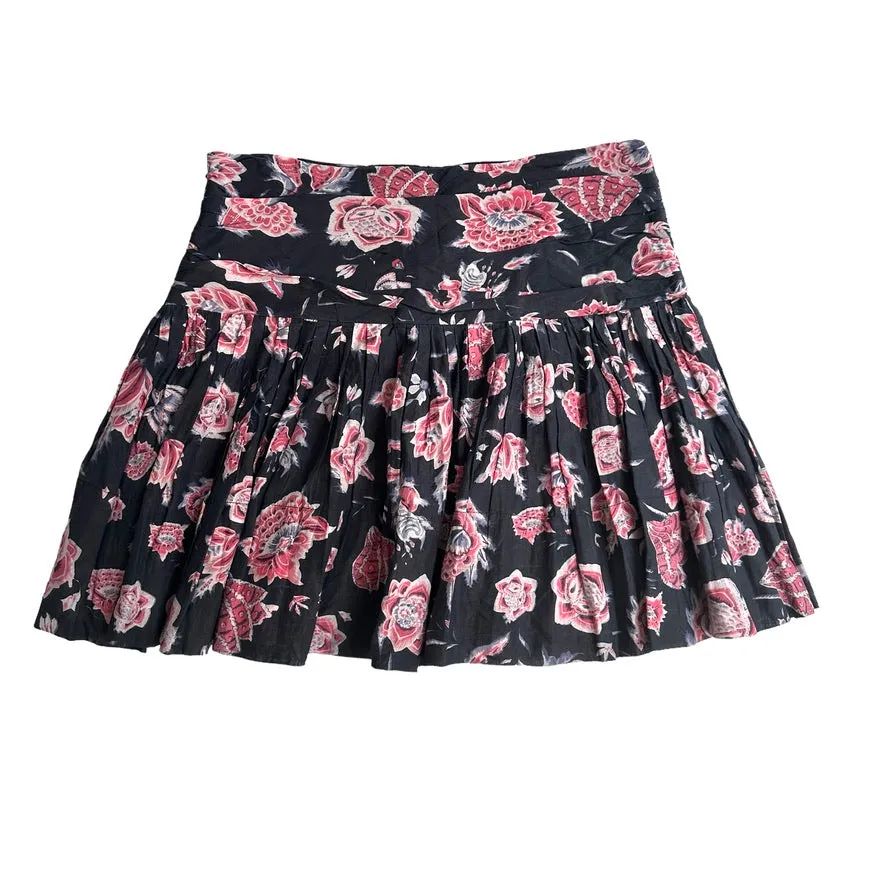 Floral Mini Skirt - XS