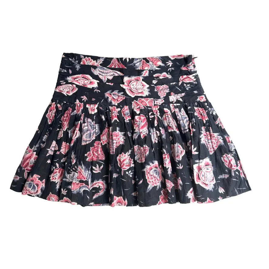 Floral Mini Skirt - XS