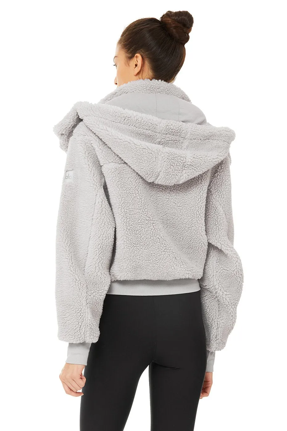 Foxy Sherpa Jacket - Dove Grey