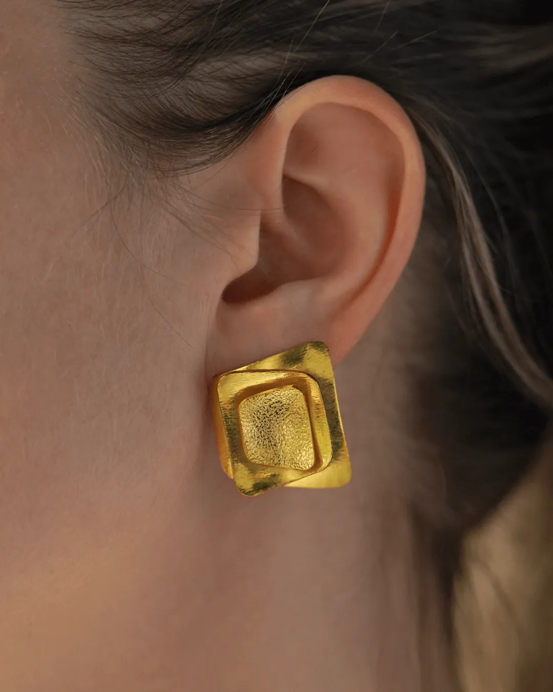 Golden Layer Earrings