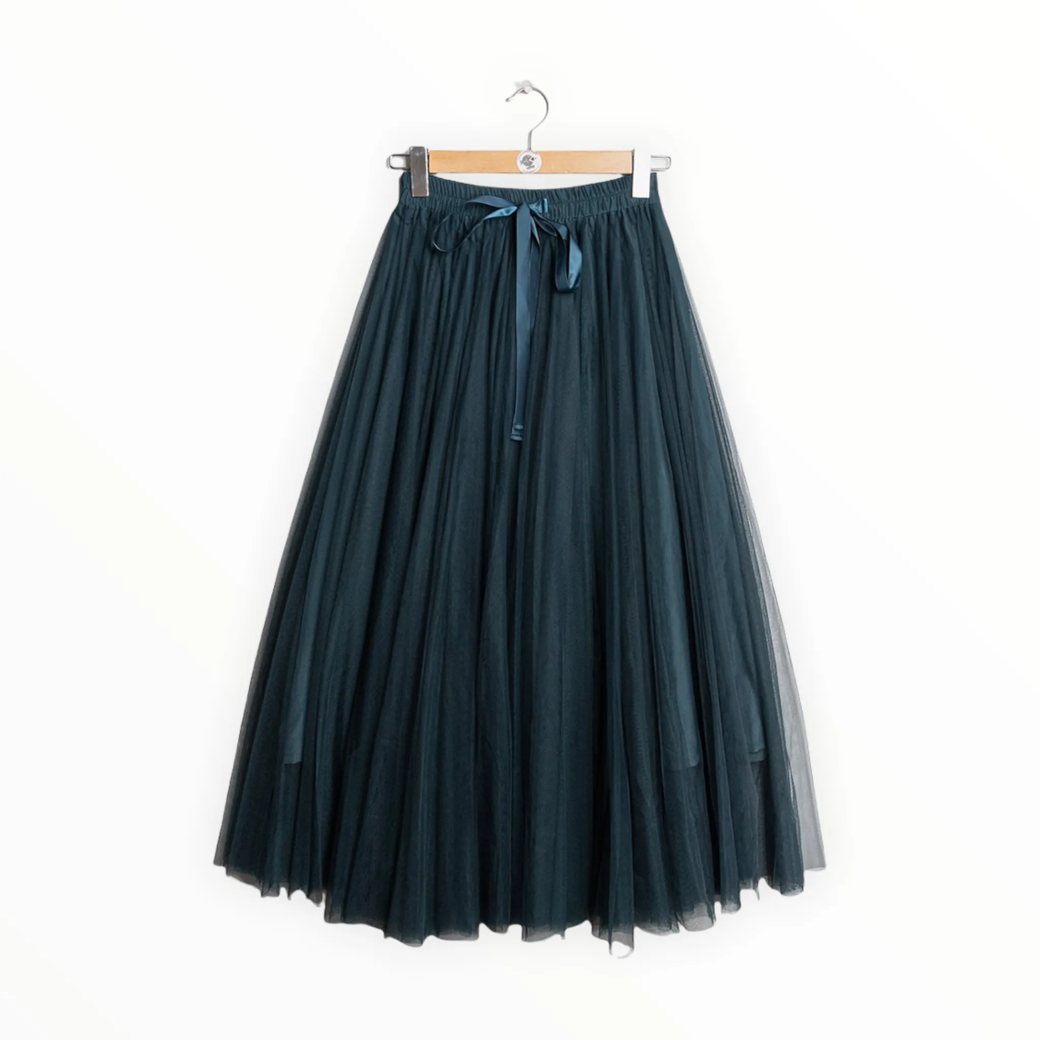 Grace Tulle Skirt | Teal Blue