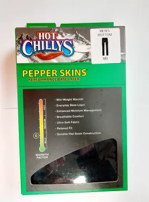 Hot Chillys Pepper Skins Mens Base Layer Bottoms