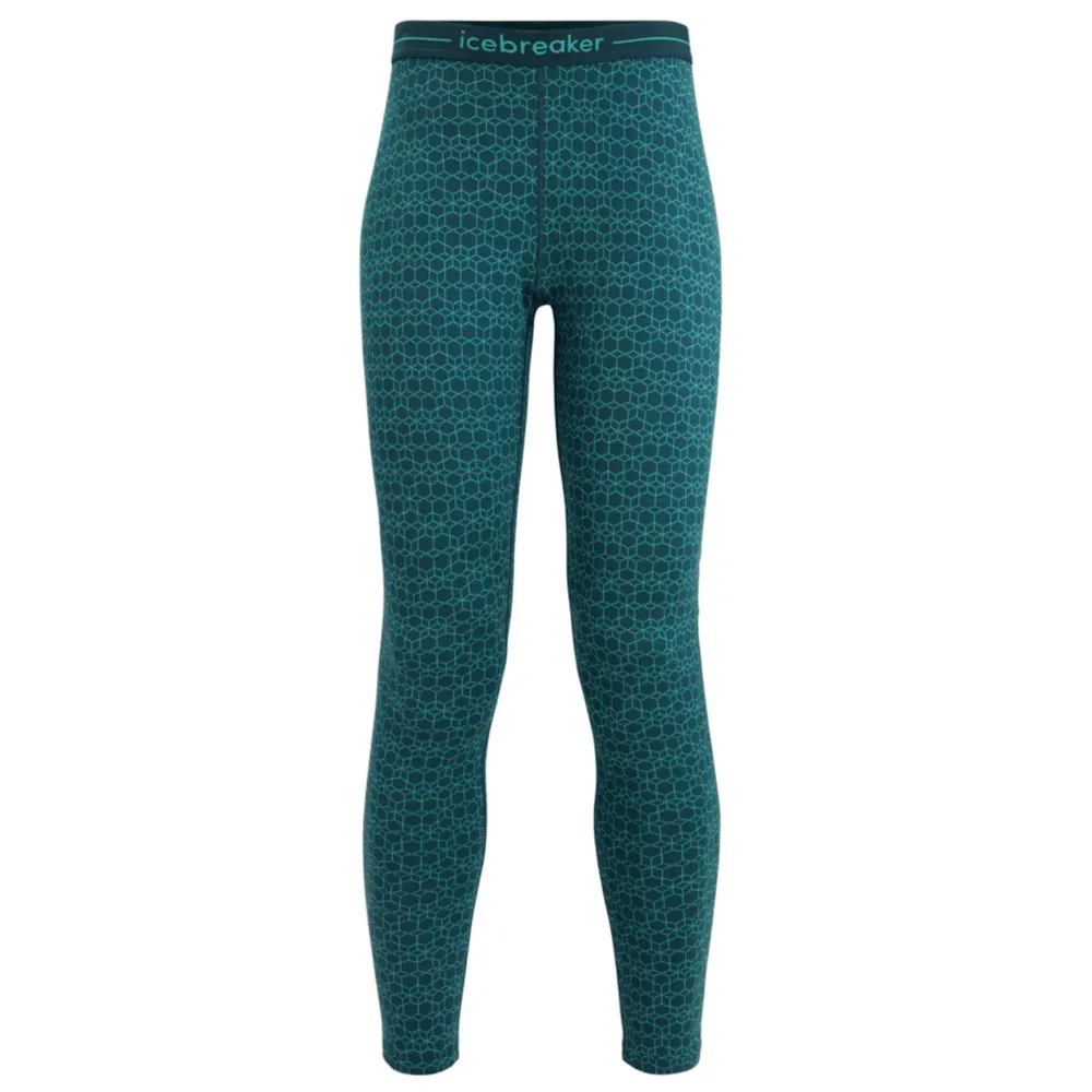 Icebreaker 250 Vertex Leggings Alpine Geo Womens