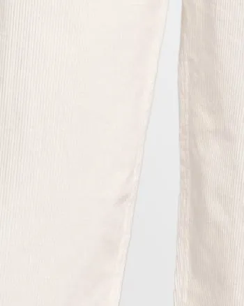 Jane Corduroy Pant White | White