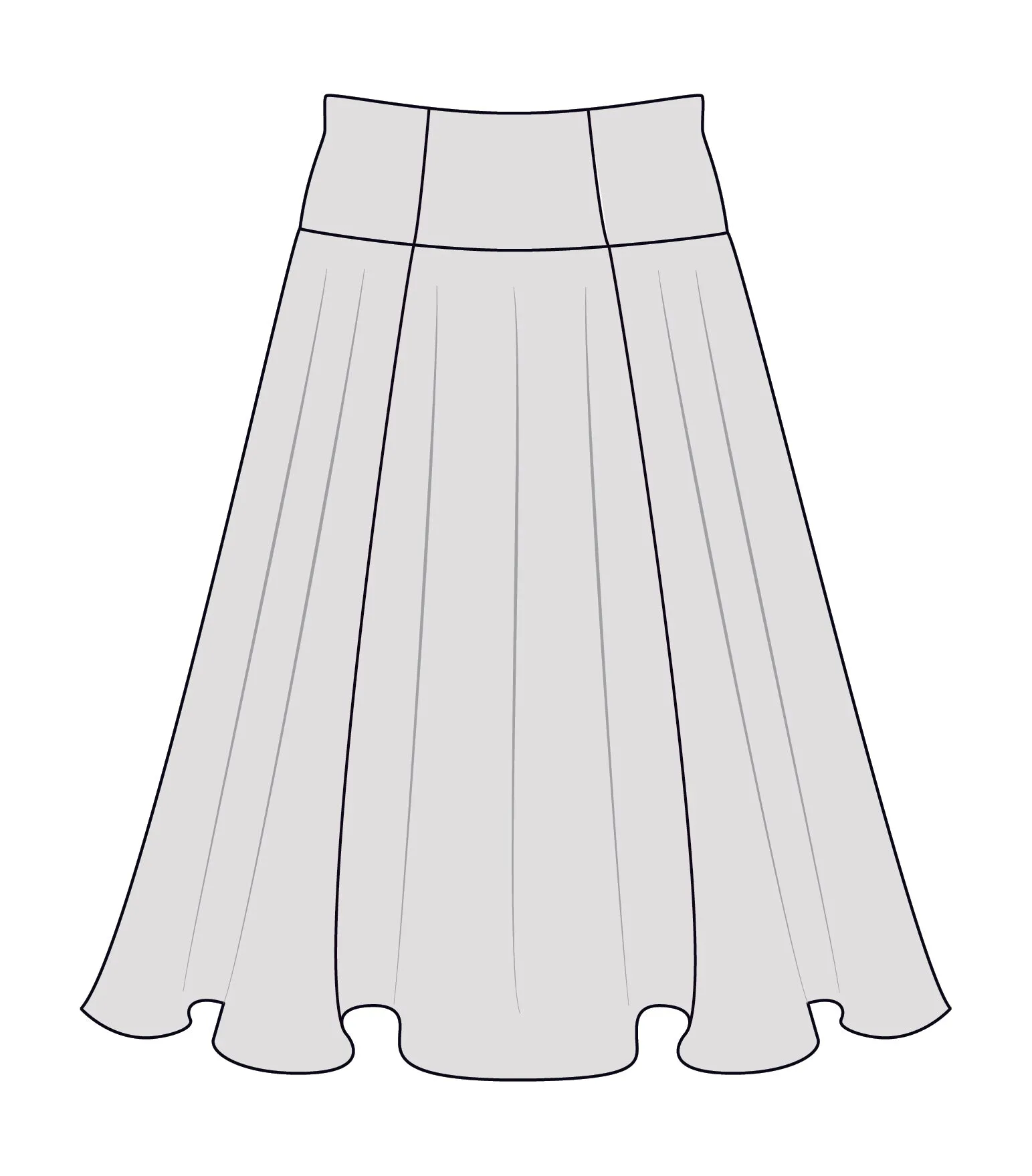 Jessica Skirt - PDF Sewing Pattern