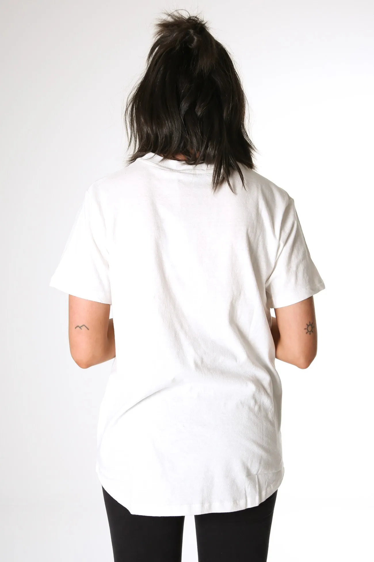 Jorge Embroided Tee Vintage White