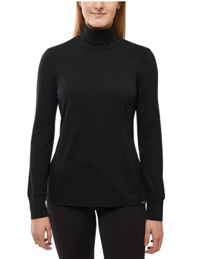 Kombi Women's Turtleneck Fleece Base Layer Tops Size: Large