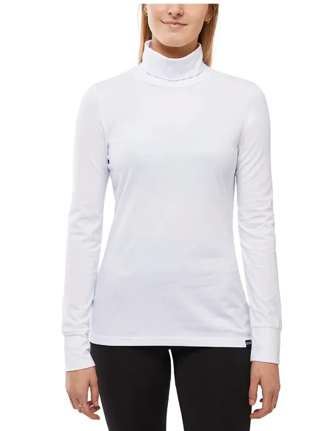 Kombi Women's Turtleneck Fleece Base Layer Tops Size: Large