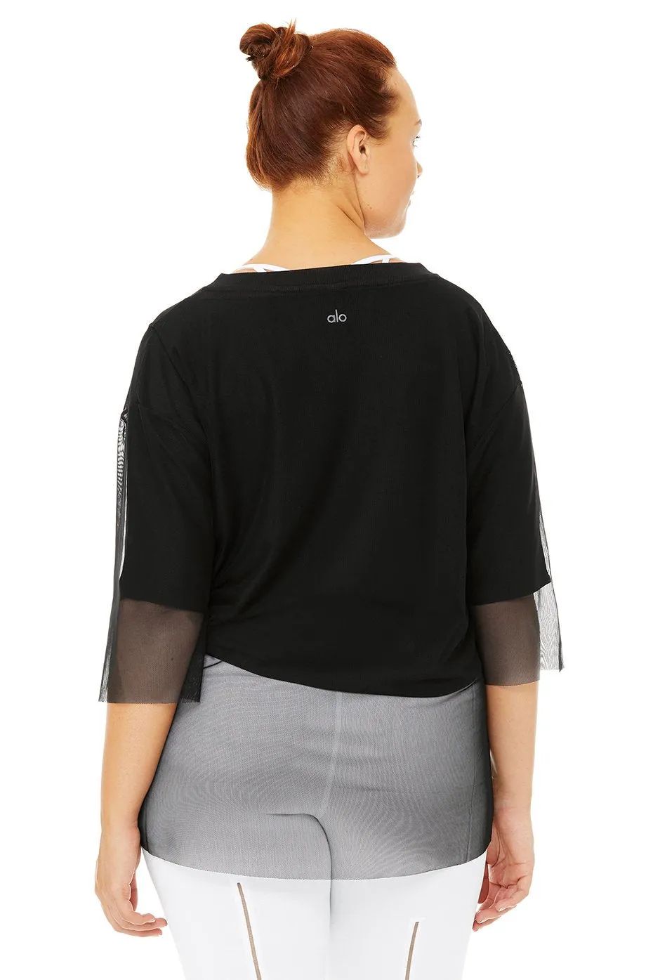 Layer-Up Short Sleeve Top - Black