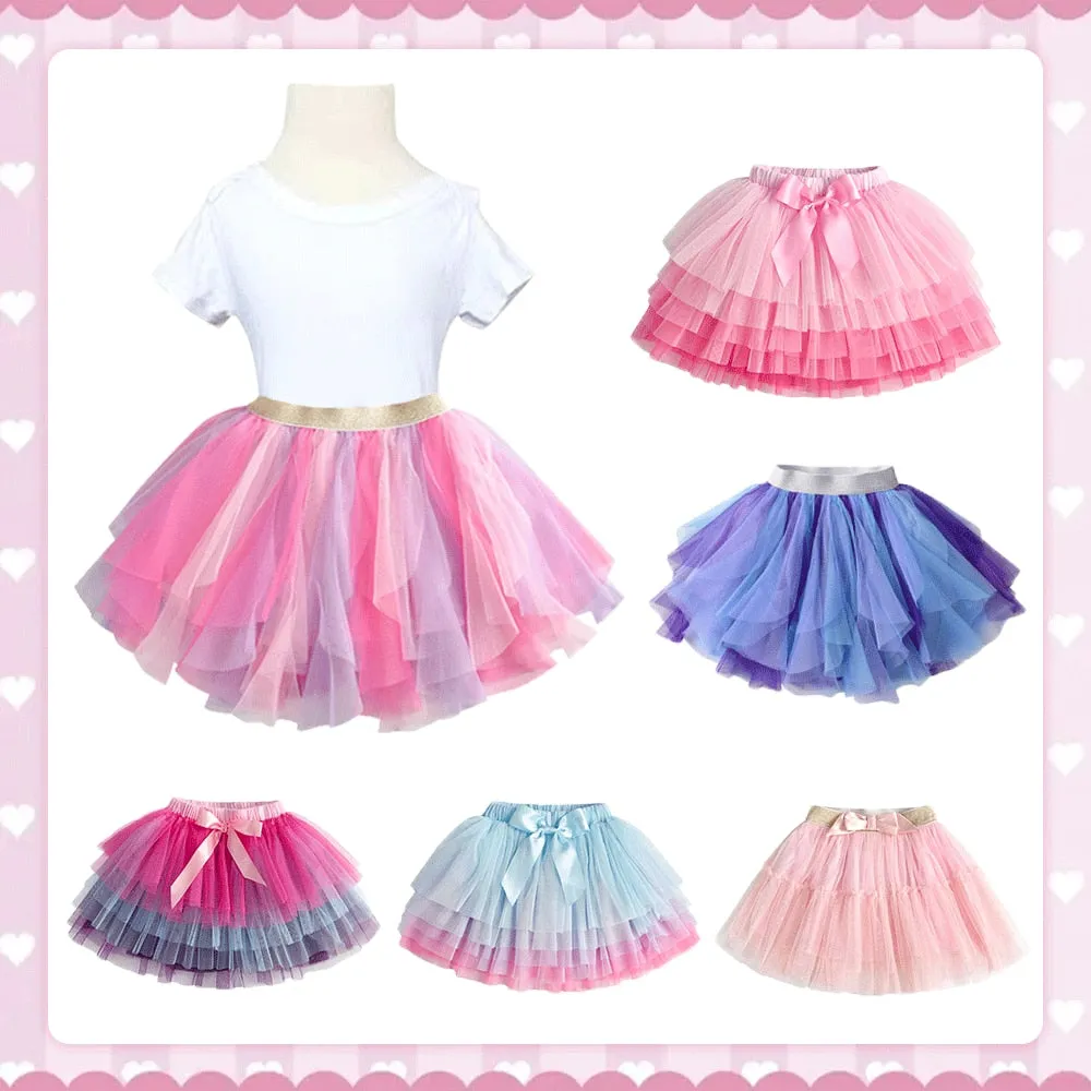 Lilac Fetahered Tulle Tutu Skirt 3T-8T