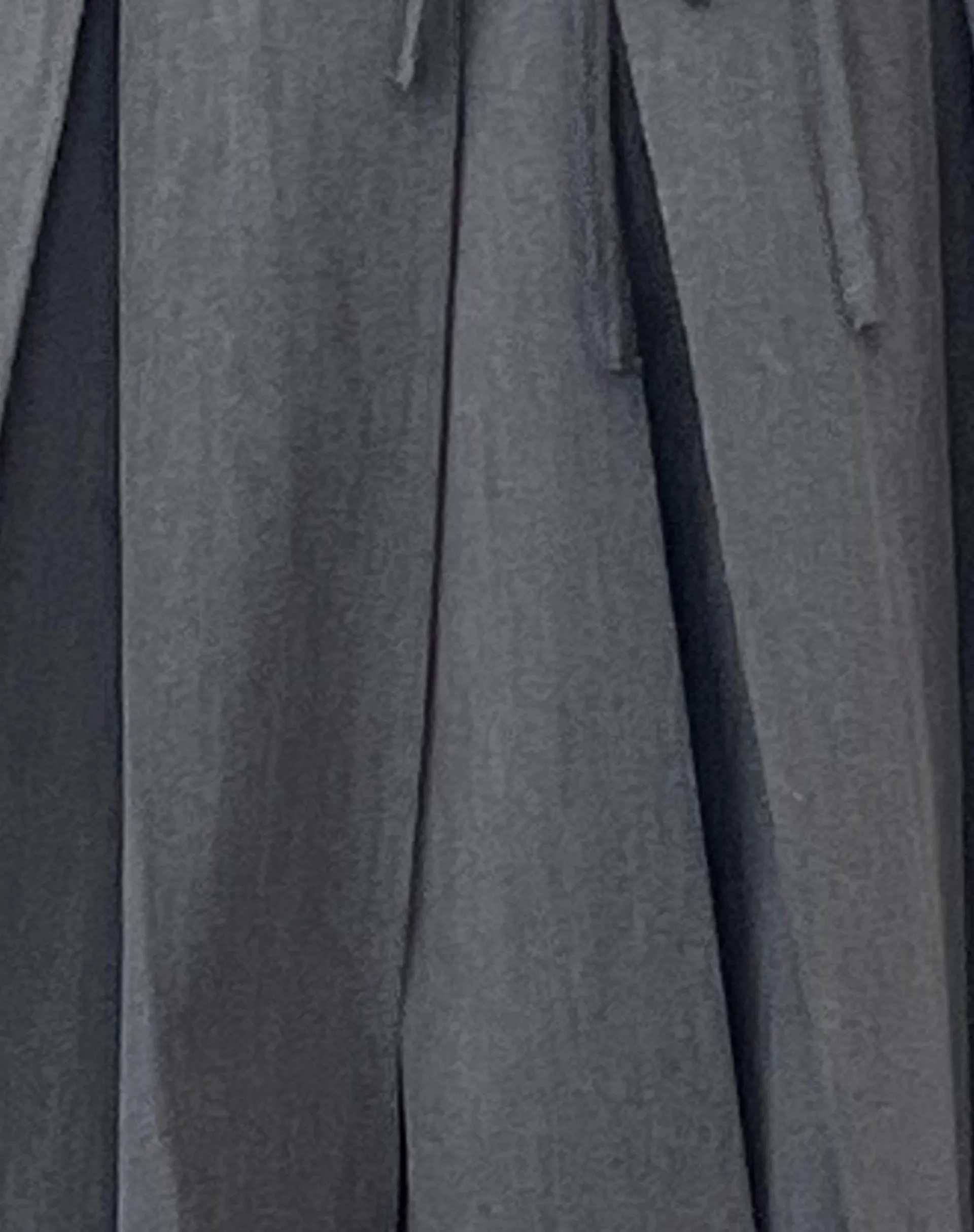 Madelyn Pleated Midi Skirt in Charcoal Tailoring