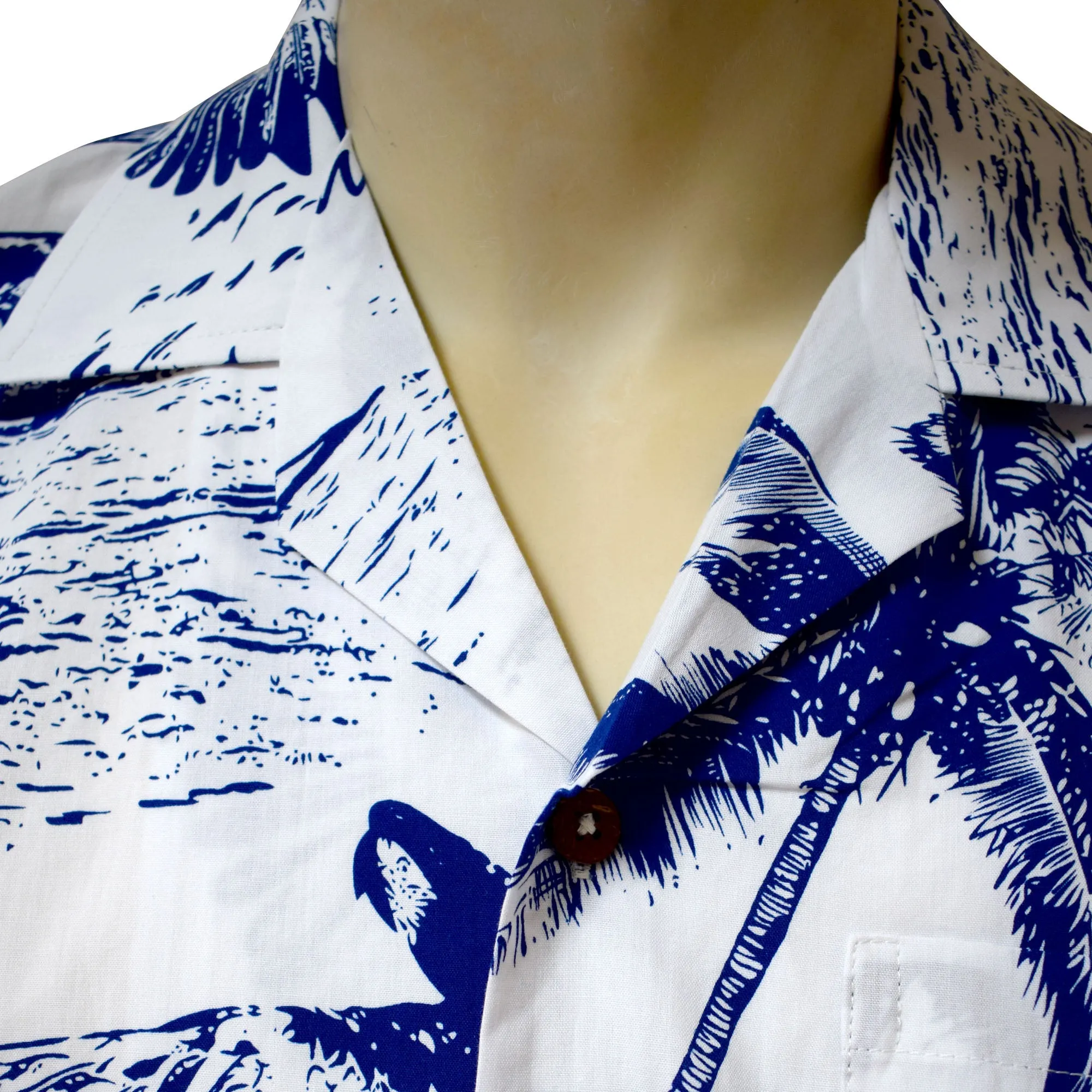 Map 3 Men's Aloha Shirt