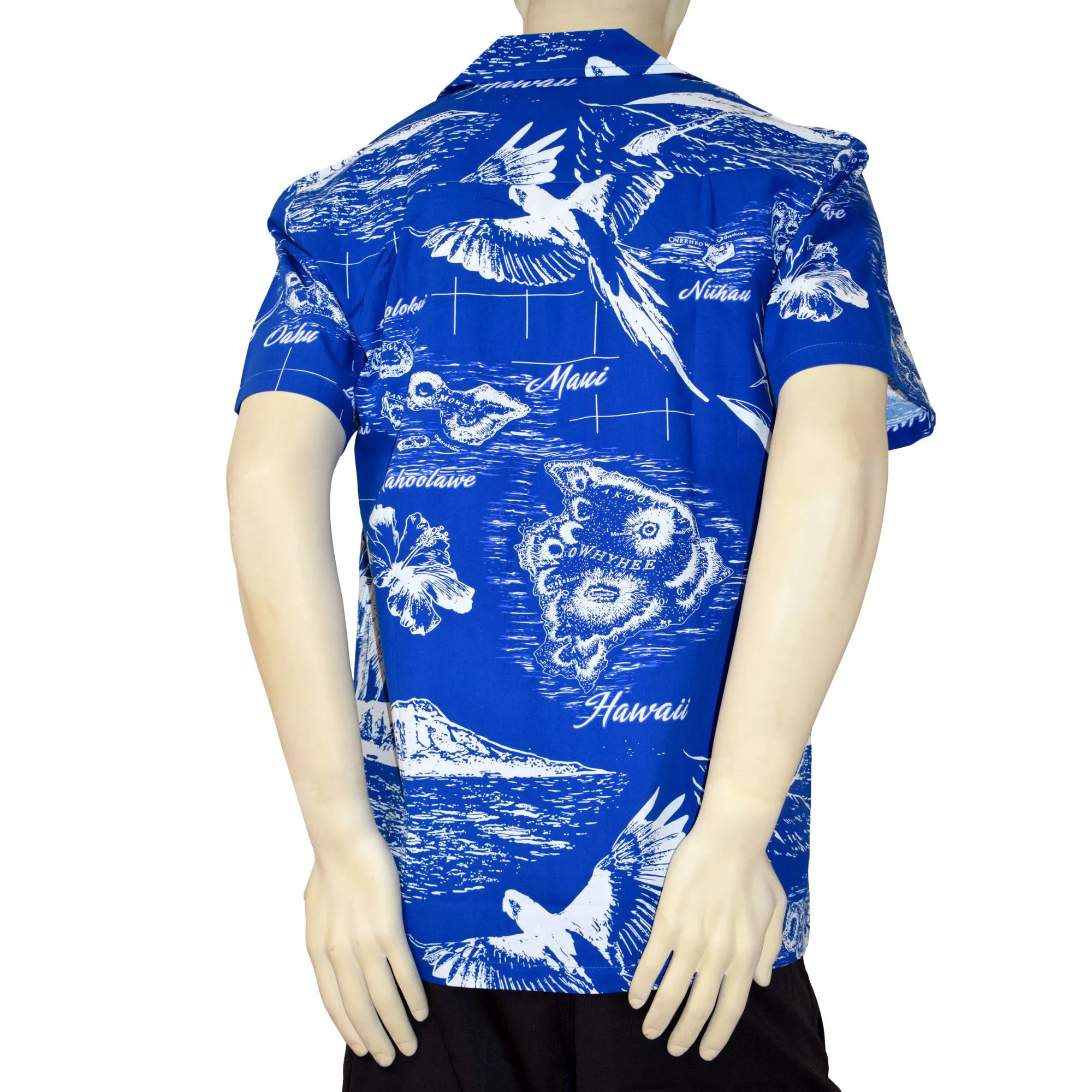 Map 3 Men's Aloha Shirt