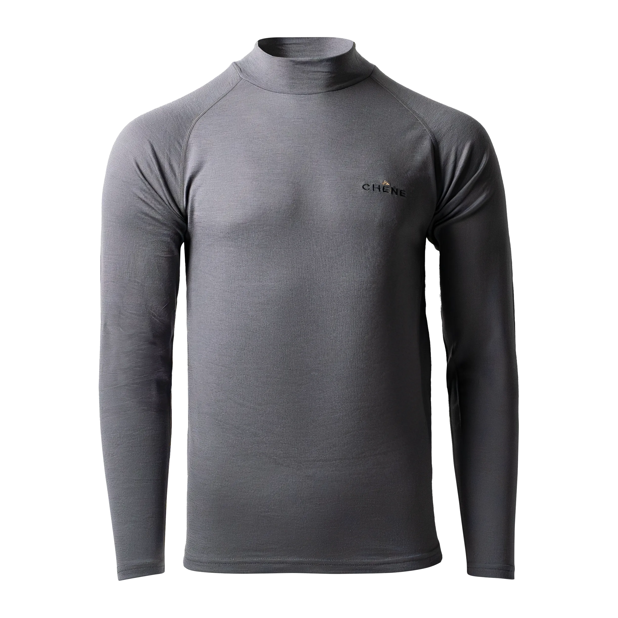 Merino Mock Neck