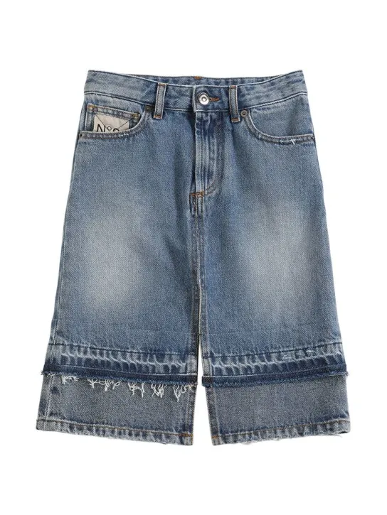 N°21   Cotton denim skirt 