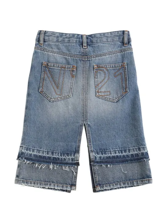 N°21   Cotton denim skirt 