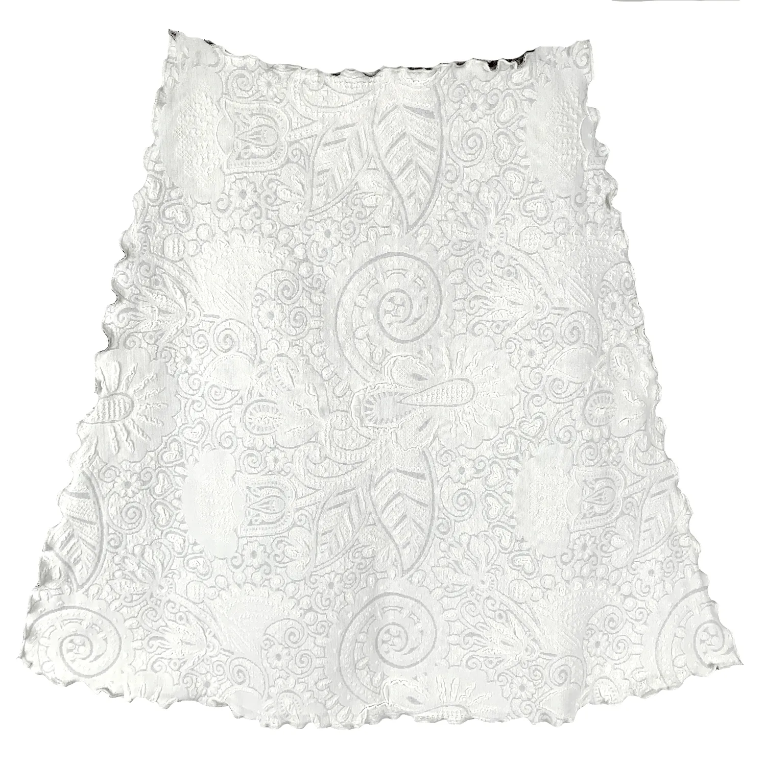 Off White Kila Jacquard Knit Bias Skirt