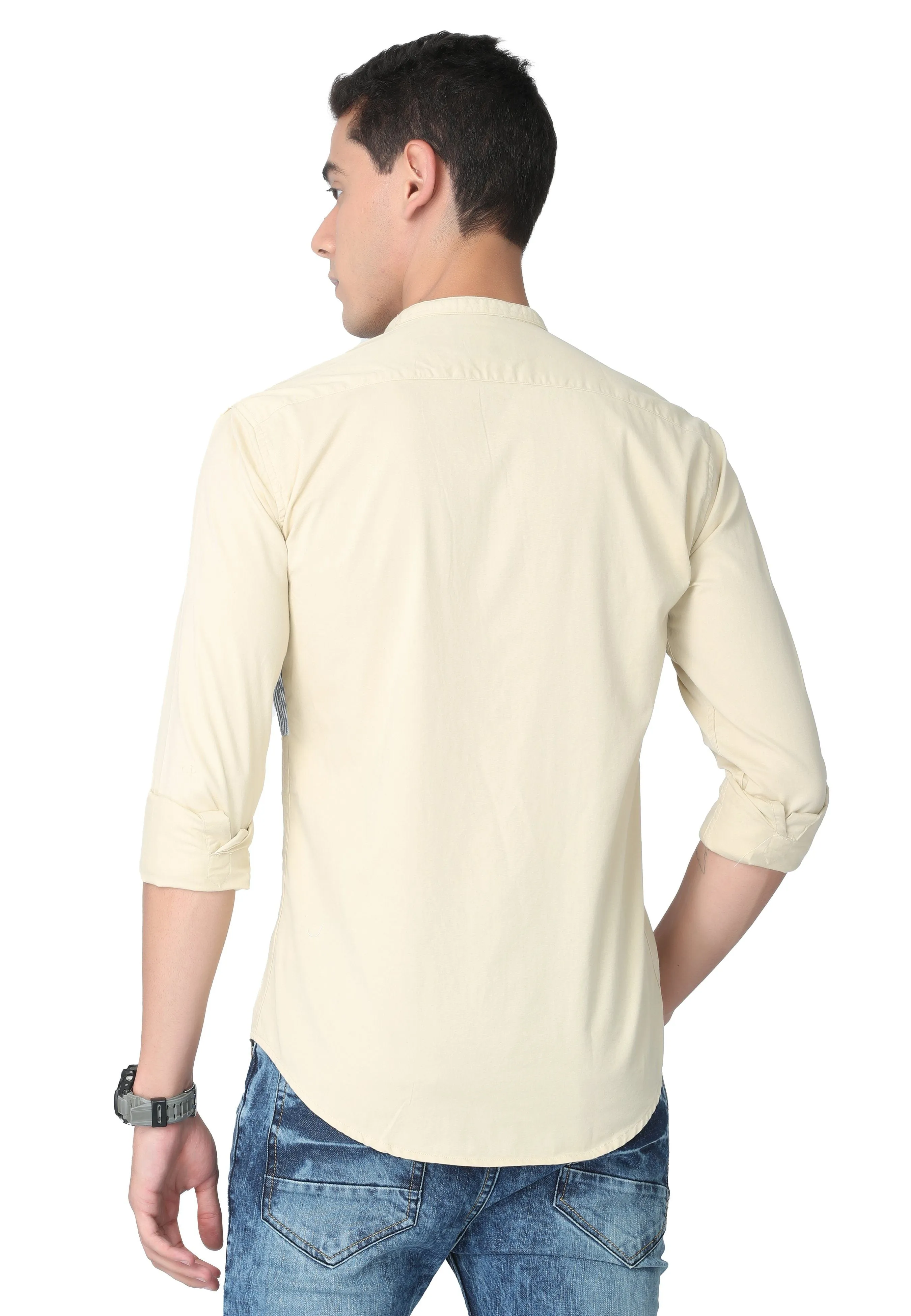 Pale Yellow Single Pocket