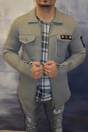 Pixel Jacket - Gray  OS0008B