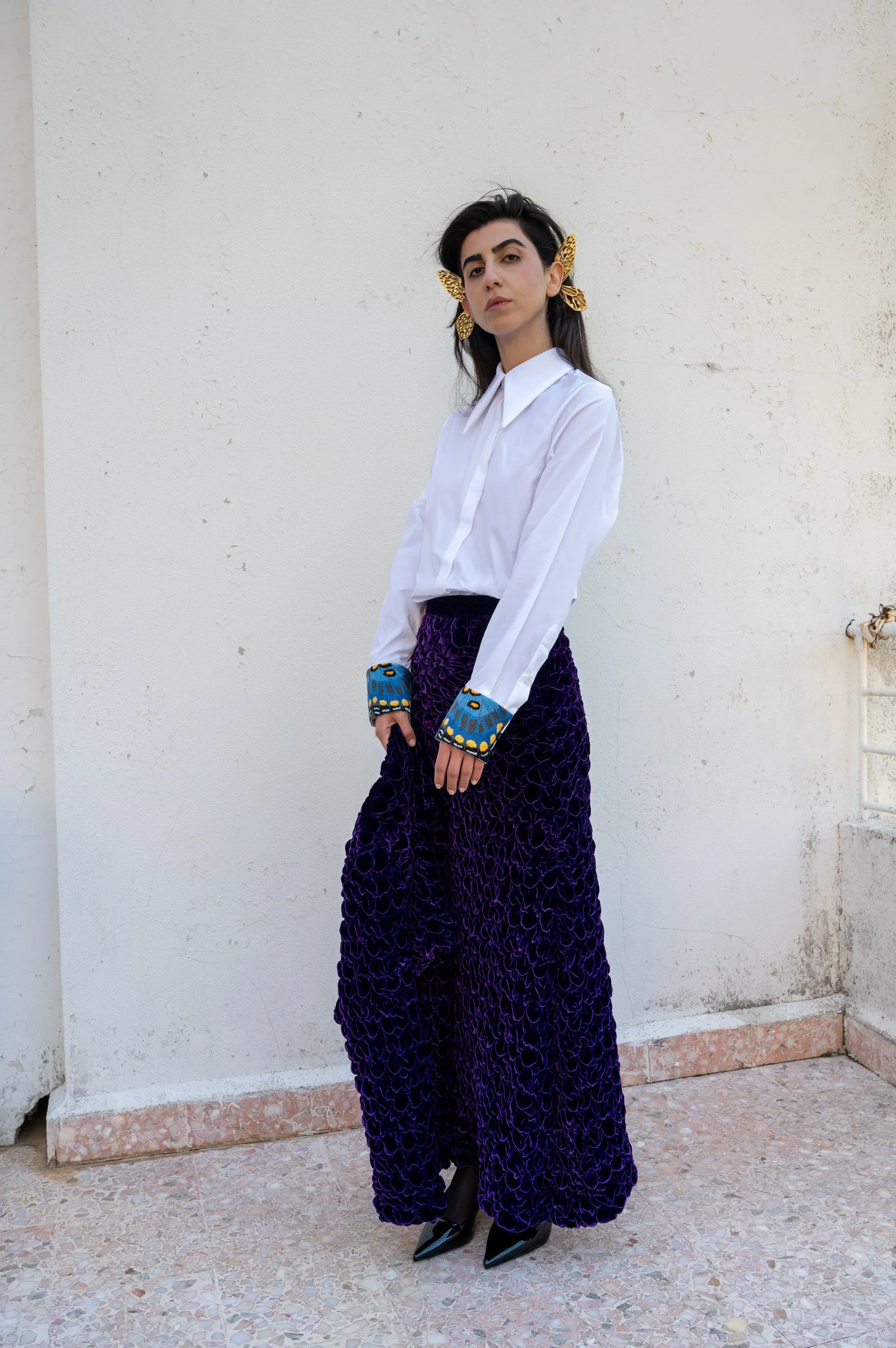 Purple emperor skirt