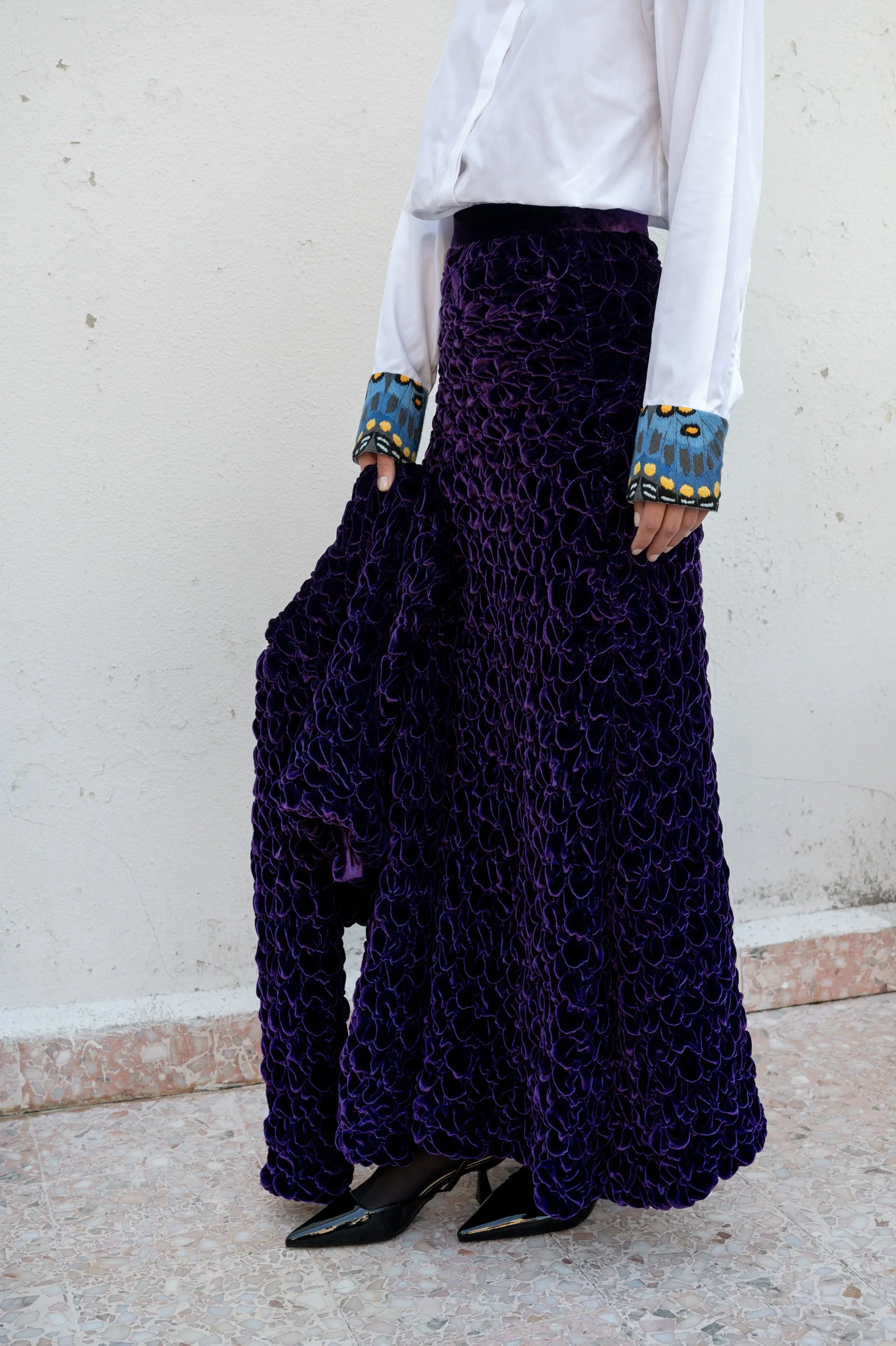 Purple emperor skirt