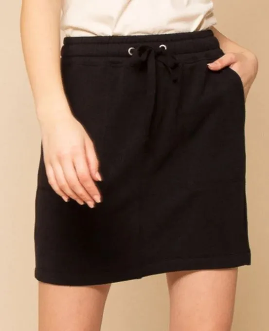 Red Herring Skirt in Black