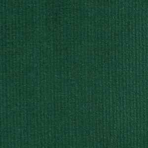 Remnant: 2/3yd Corduroy Solid Hunter Green